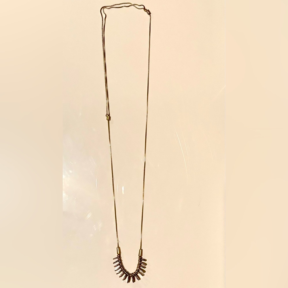 Madewell Circles Gold Boho Necklace